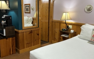 View of bath door area in room # 1